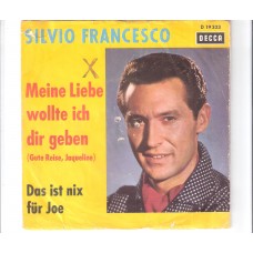 SILVIO FRANCESCO - Meine Liebe wollte ich dir geben